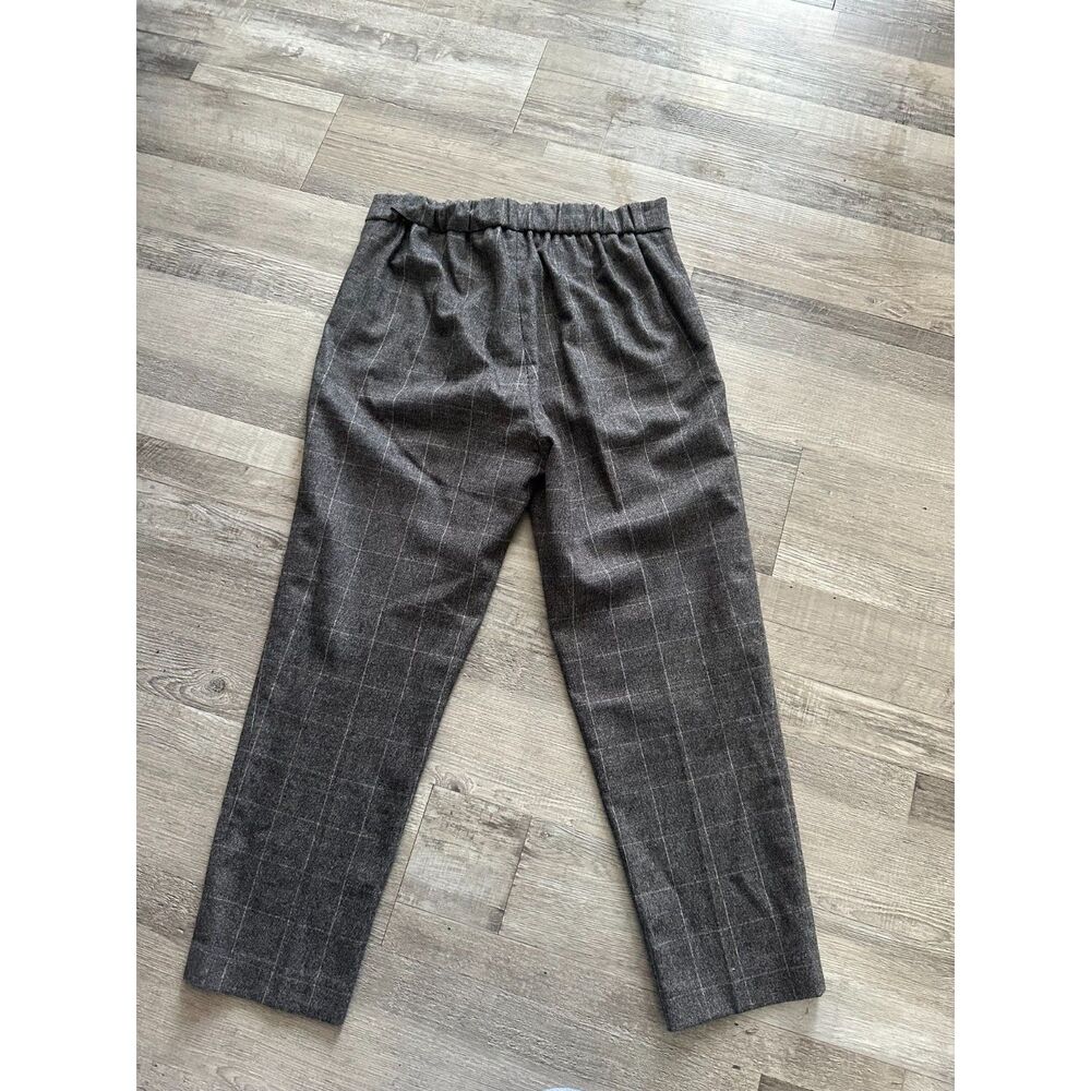 Aritzia Babaton Conan Wool & Cashmere Gray Plaid Pant